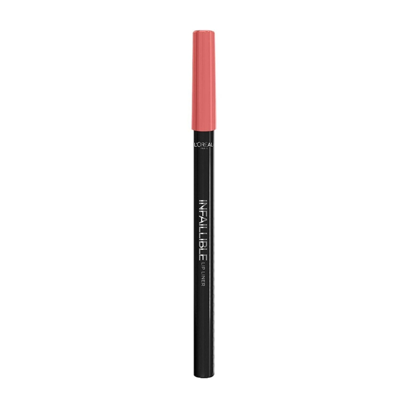 Creion de buze L'Oréal Paris, Infaillible Longwear Lip Liner, 201 Hollywood Beige, 7 g