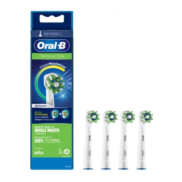 Rezerve periuta de dinti electrica ORAL-B Cross Action, 4buc