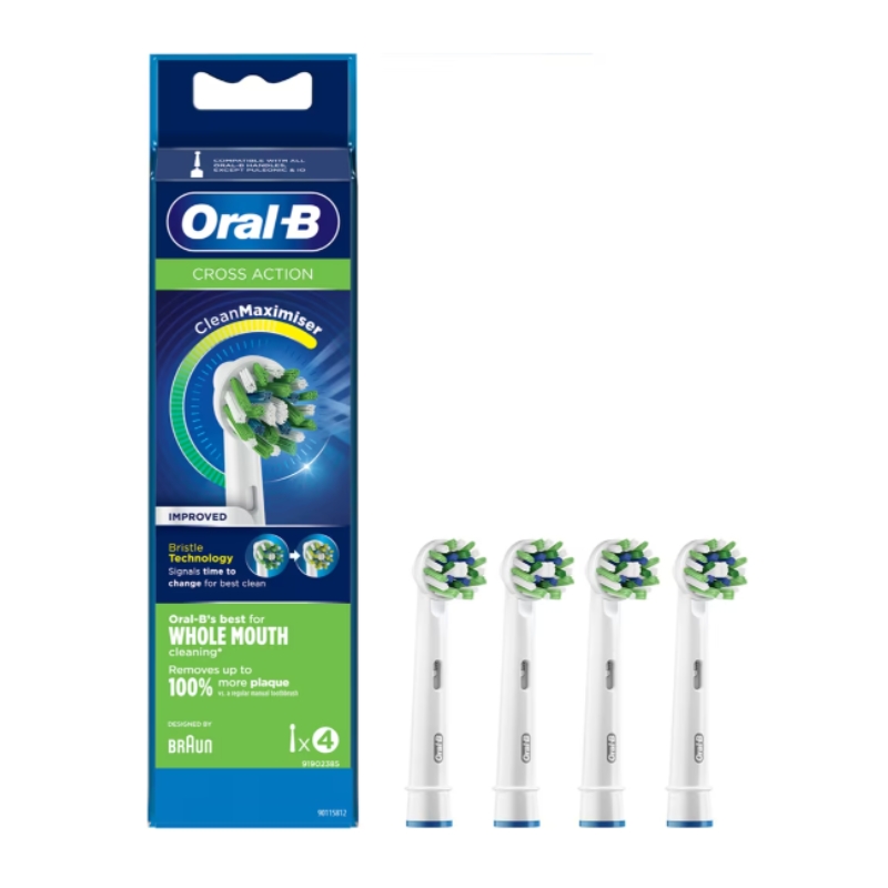 Rezerve periuta de dinti electrica ORAL-B Cross Action, 4buc